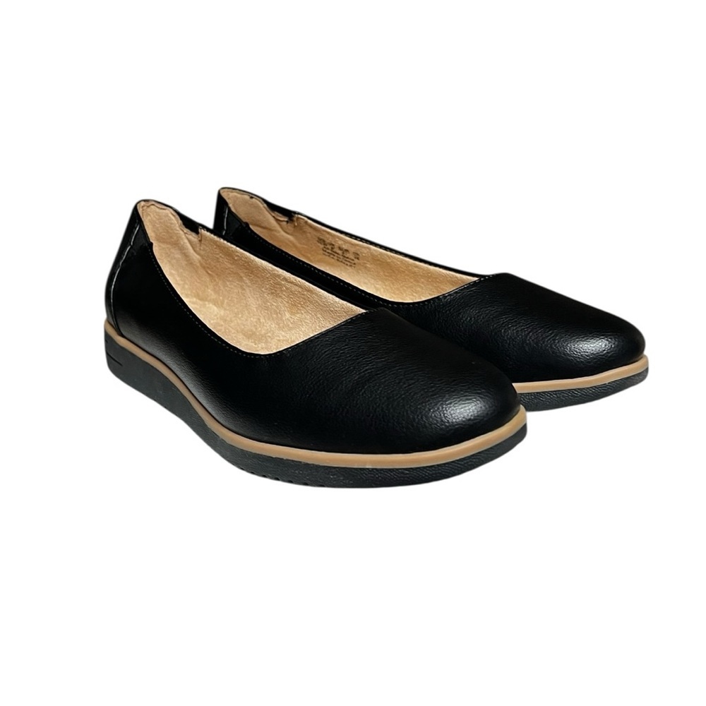 🌻NEW NWOT SOUL Naturalizer Black Idea Ballet Flats Size 10W (WIDE) - Picture 7 of 12